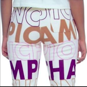 Champion lettered sweatpant joggers XL